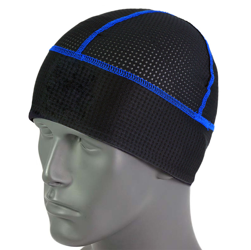 New Seer Cool Cap,S-7001,Thin Blue Line ultra-wicking skull cap,comfortable helmet liner